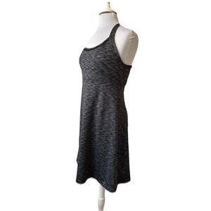 MPG Athletic Performance Racerback Dress Women's M Gray Travel Tennis Pickleball
